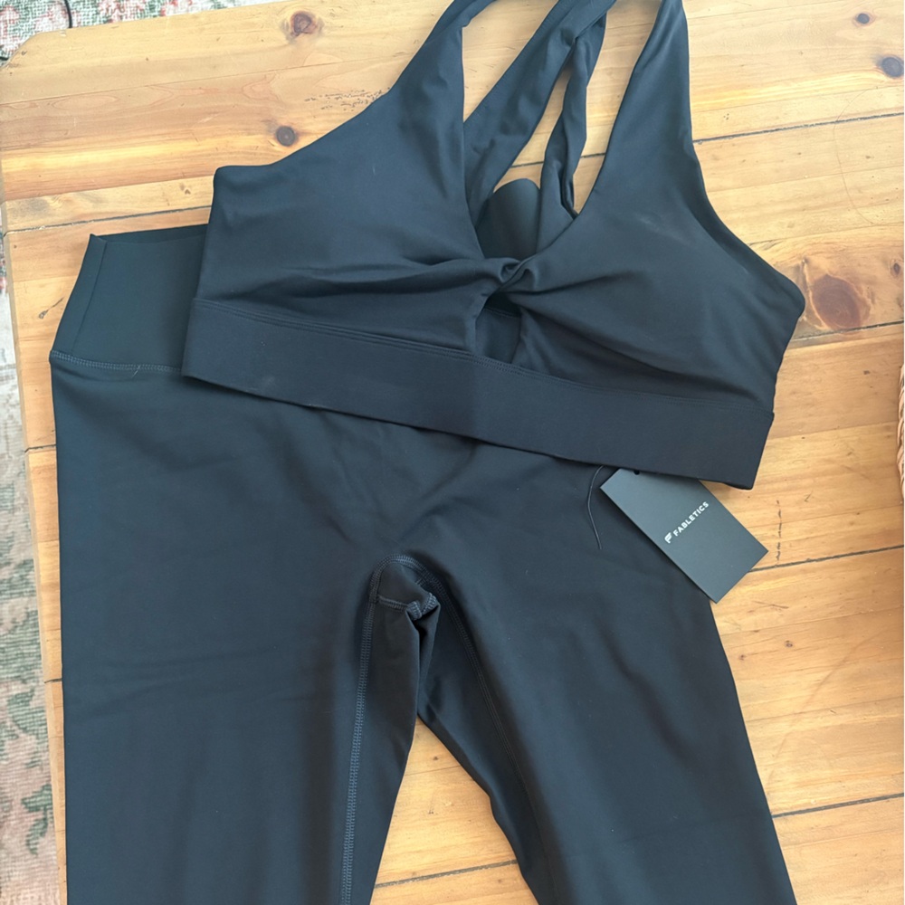 Black Fabletics Set NWT